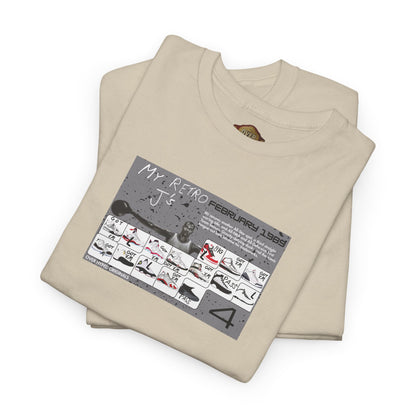 Retro 4 White Cement My Retro Card Shirt