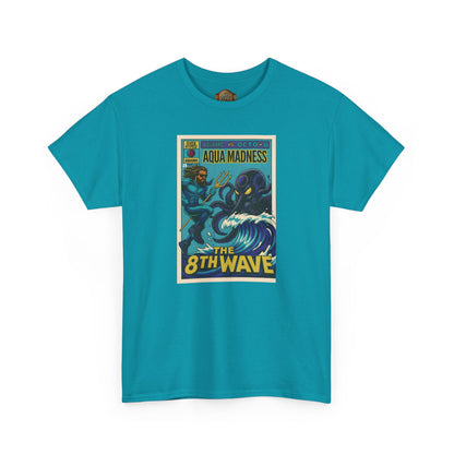 Retro 8 Aqua Shirt -  AQUABRO COMIC VERSION 2