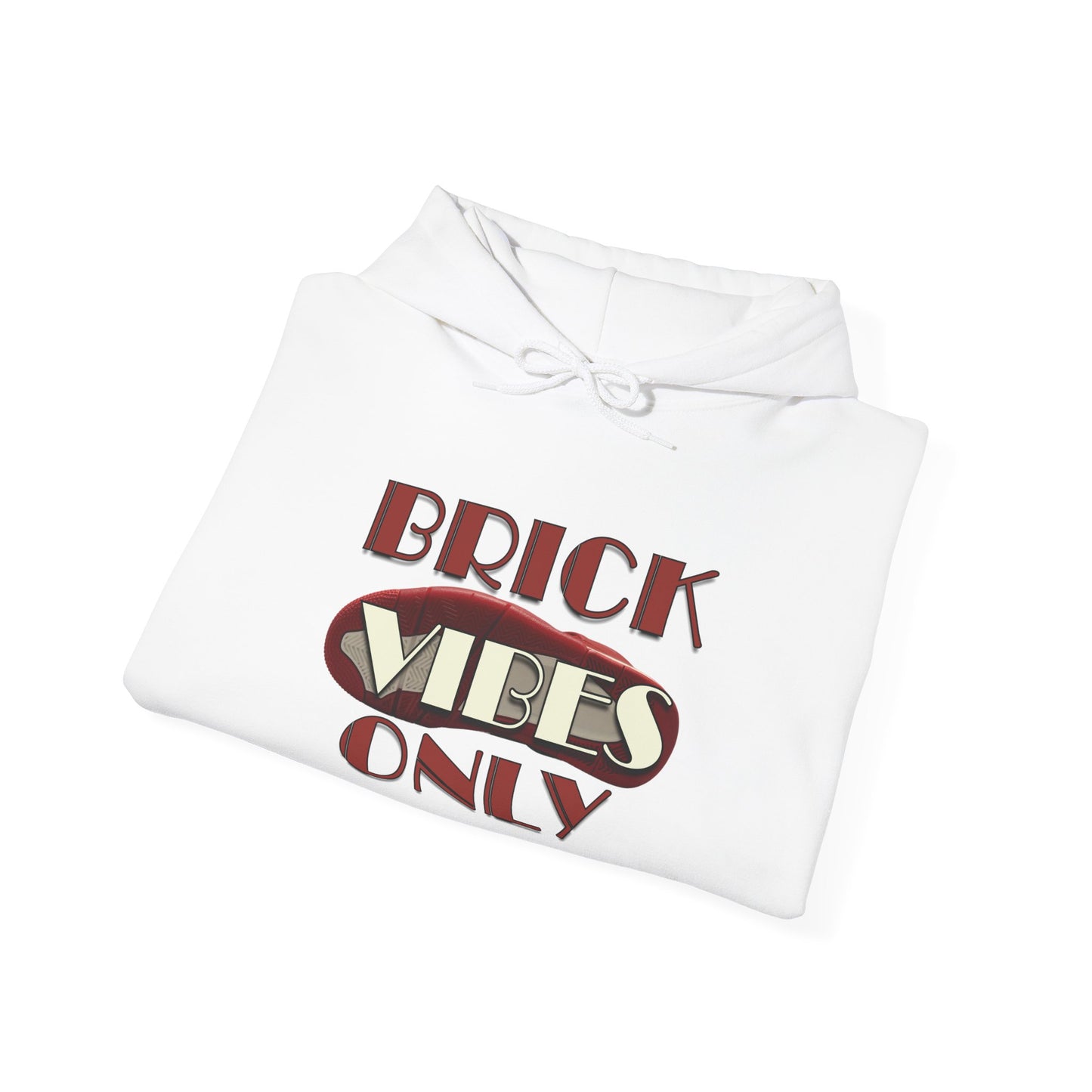 Retro 4 Brick by Brick- Brick Vibes Only Hoodie