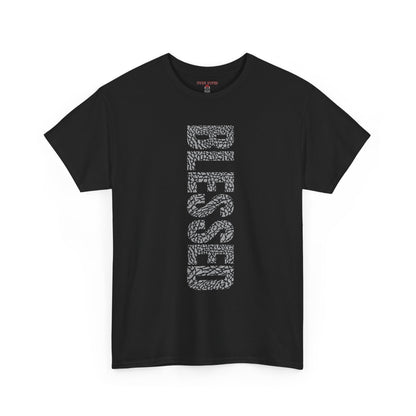 Retro 3 Black Cement / White Cement Blessed Shirt