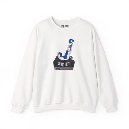 Retro 4 Industrial Blue J's On My Feet Sweatshirt