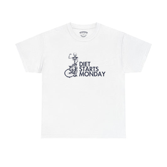 Retro 6 Olympic Diet Starts Monday  Tee - by Over-Hyped