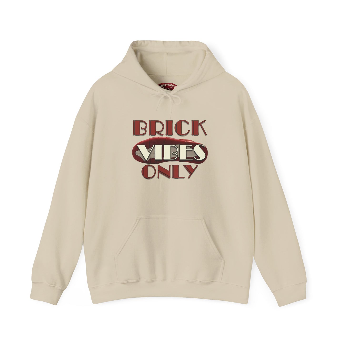 Retro 4 Brick by Brick- Brick Vibes Only Hoodie