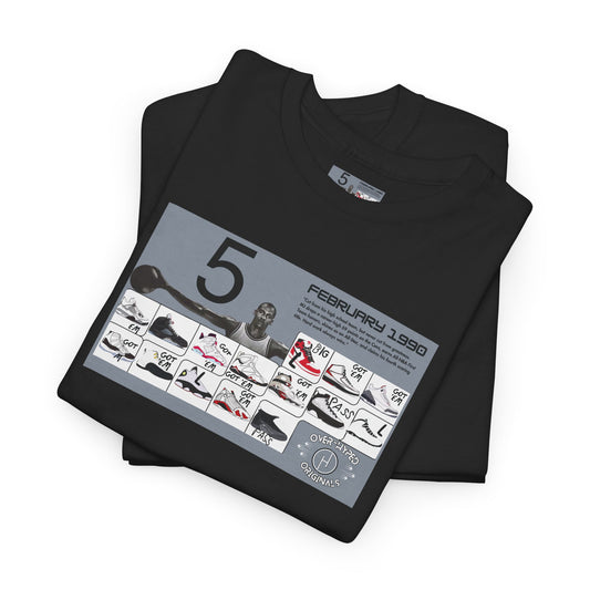 Retro 5 Black Metallic My Retro Card (Grey) Shirt