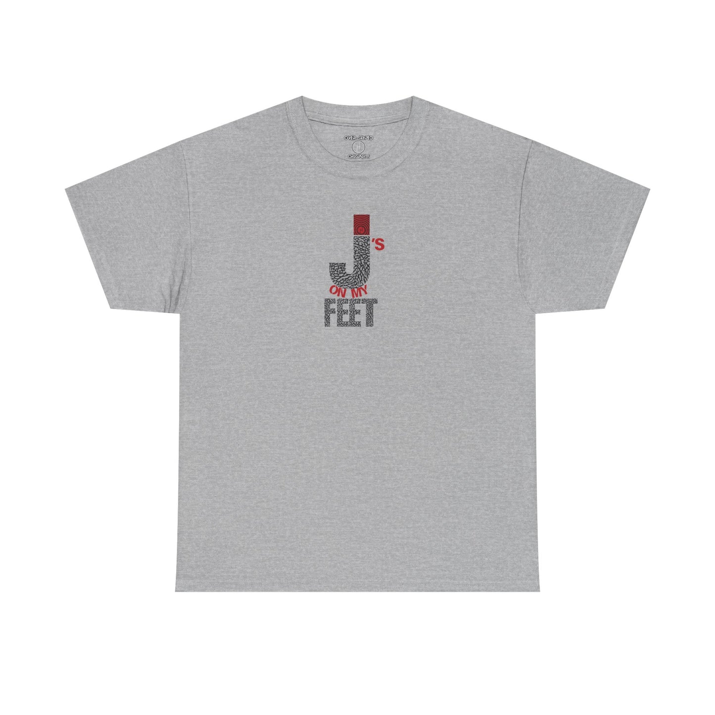Retro 3 Black Cement/ White Cement J's On My Feet Shirt