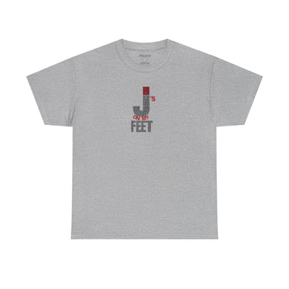 Retro 3 Black Cement/ White Cement J's On My Feet Shirt