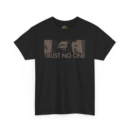 Retro 4 Cave Stone and Black Shirt- Trust No One