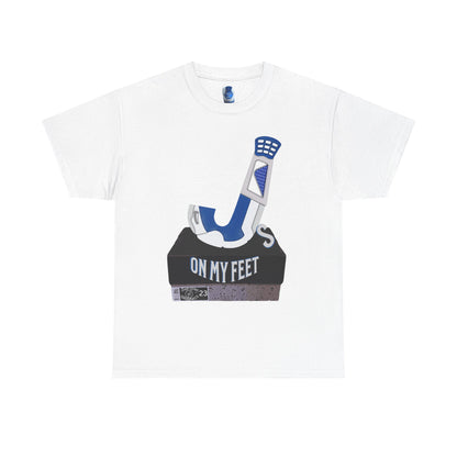 Retro 4 Industrial Blue J's On My Feet Shirt