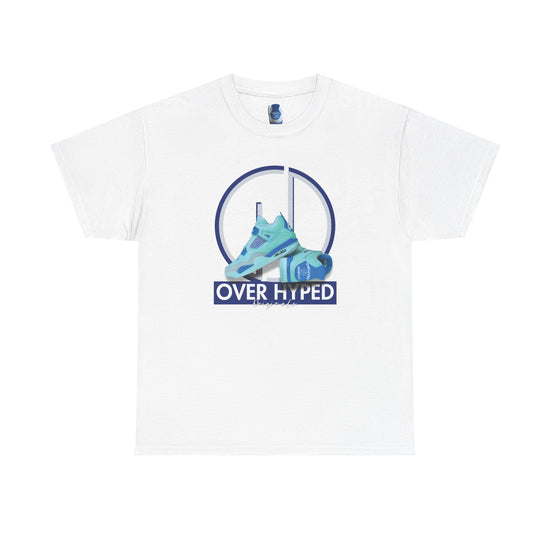Retro 4 Industrial Blue Over Hyped Logo Shirt