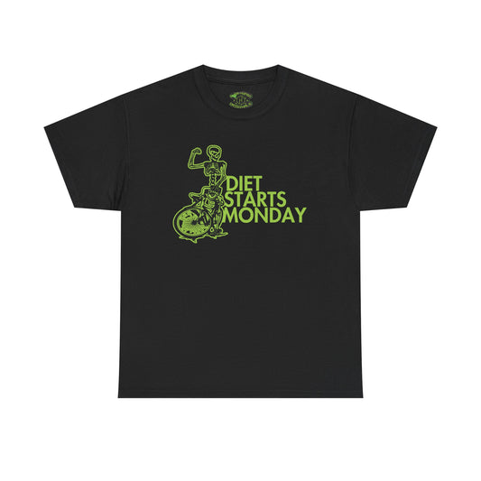 Foamposite Volt -Diet Starts Monday Shirt