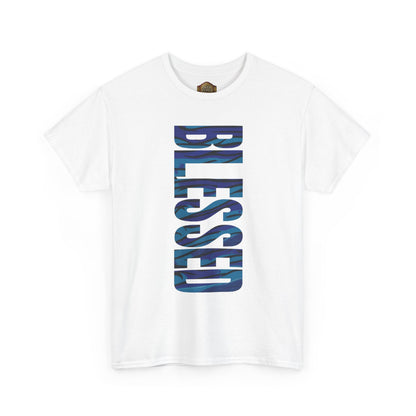 Retro 8 Aqua Shirt - BLESSED