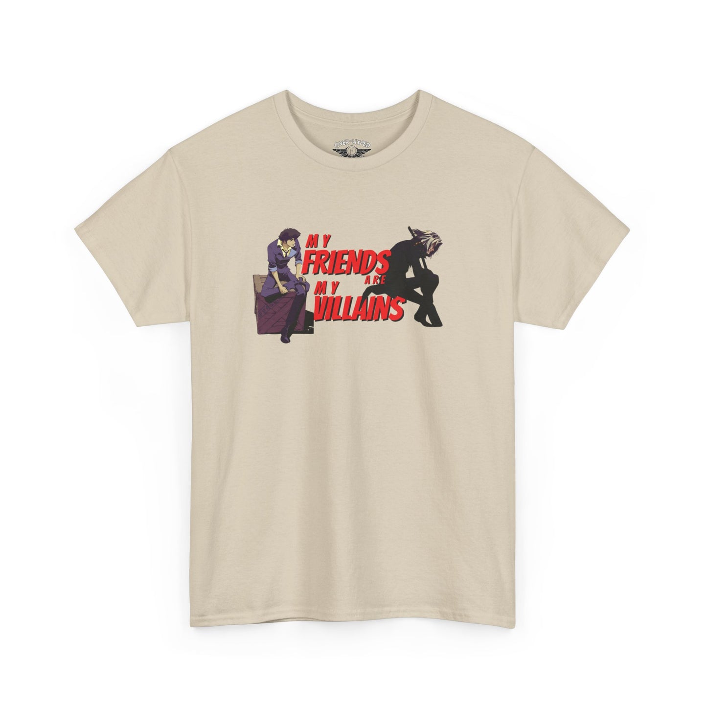 Retro 1 Black Toe - Friends Are My Villains Shirt