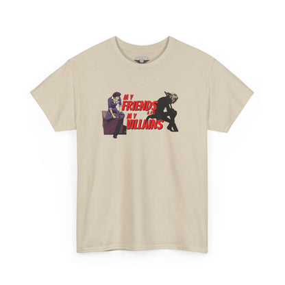 Retro 1 Black Toe - Friends Are My Villains Shirt