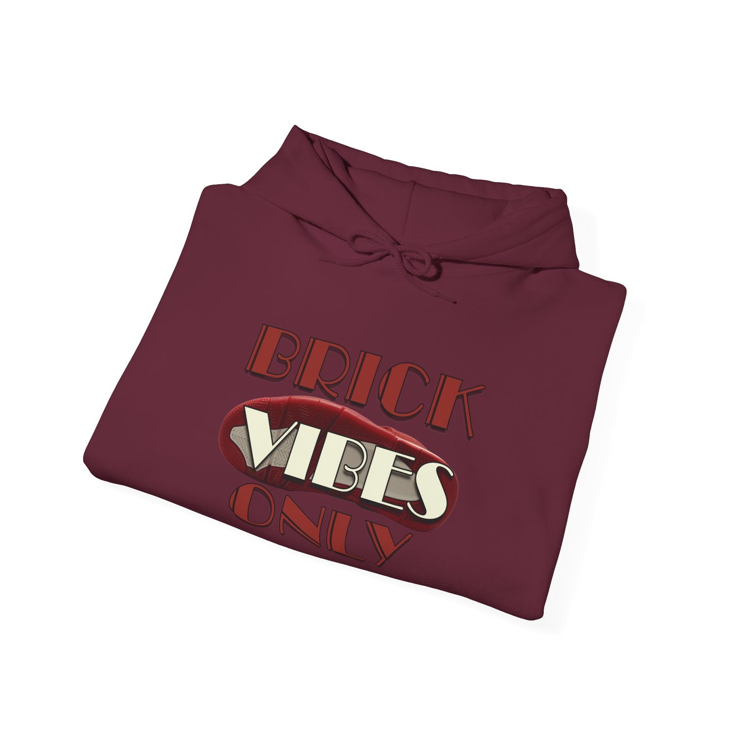 Retro 4 Brick by Brick- Brick Vibes Only Hoodie