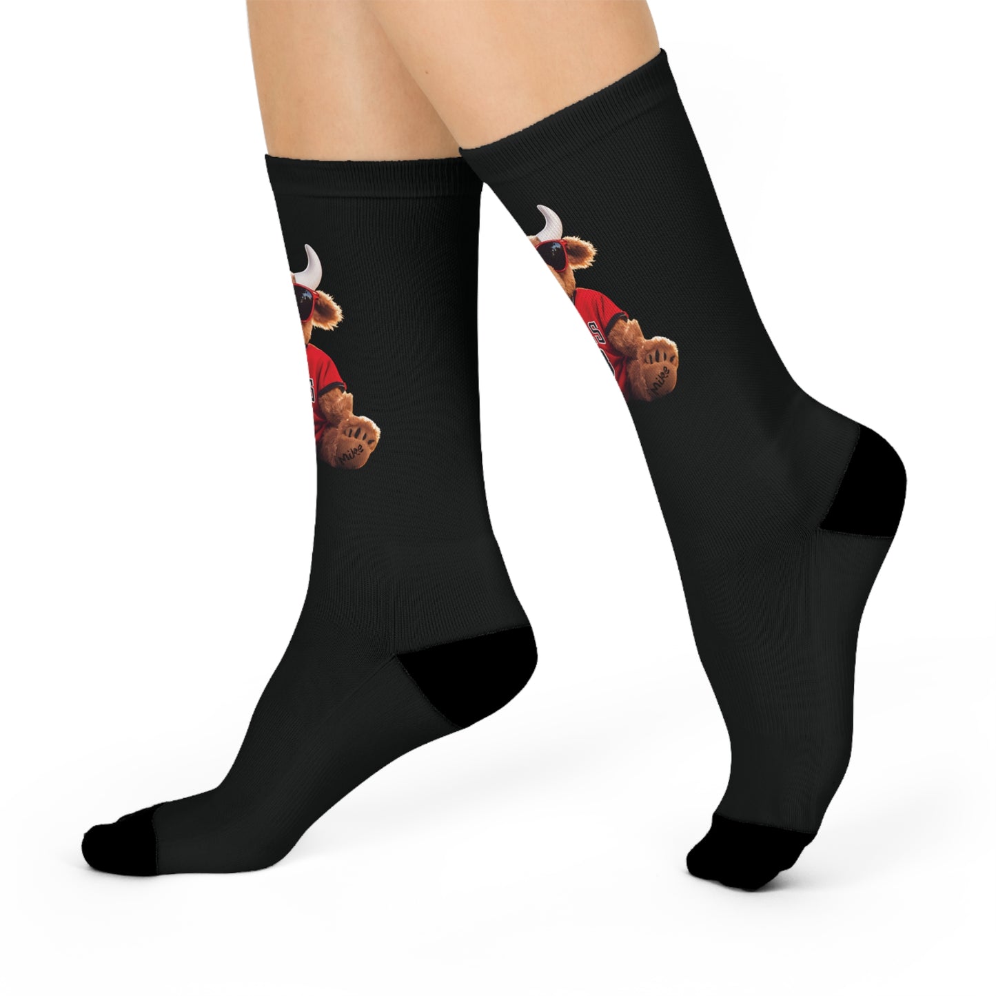 Retro 12 Flu Game socks  Like MIKE- by Over-Hyped