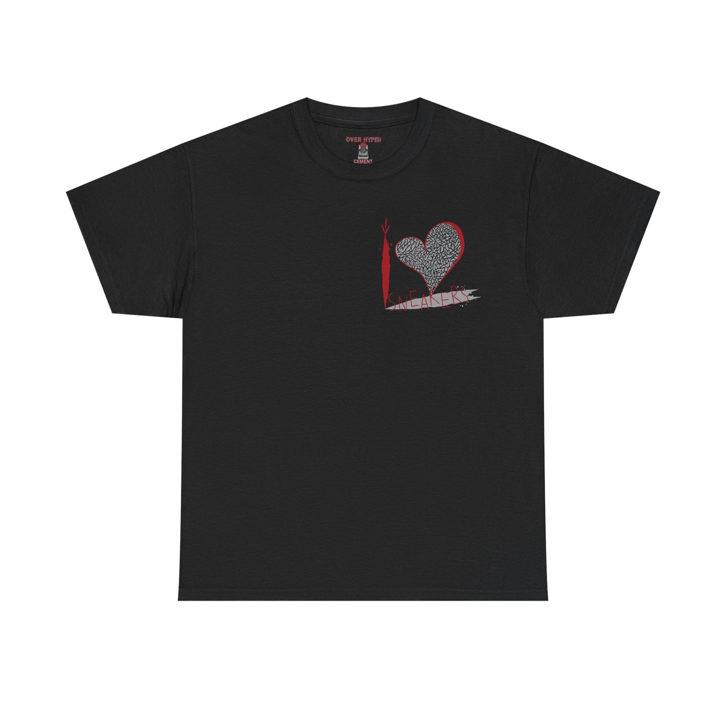 Retro 3 Black Cement/ White Cement I Love Sneakers Shirt