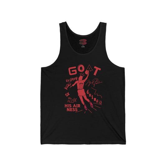 Retro 12 Flu Game G.O.A.T  Tank by Over-Hyped