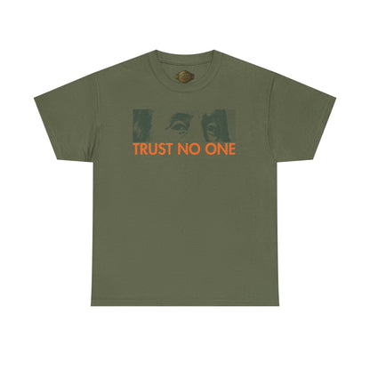 Retro 4 Deep Green and Clementine - TRUST NO ONE