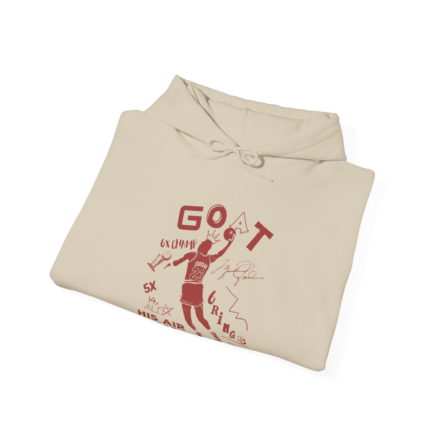Retro 4 Brick by Brick- G.O.A.T. Hoodie