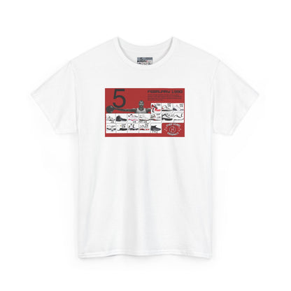 Retro 5 Black Metallic My Retro Card (Red) Shirt