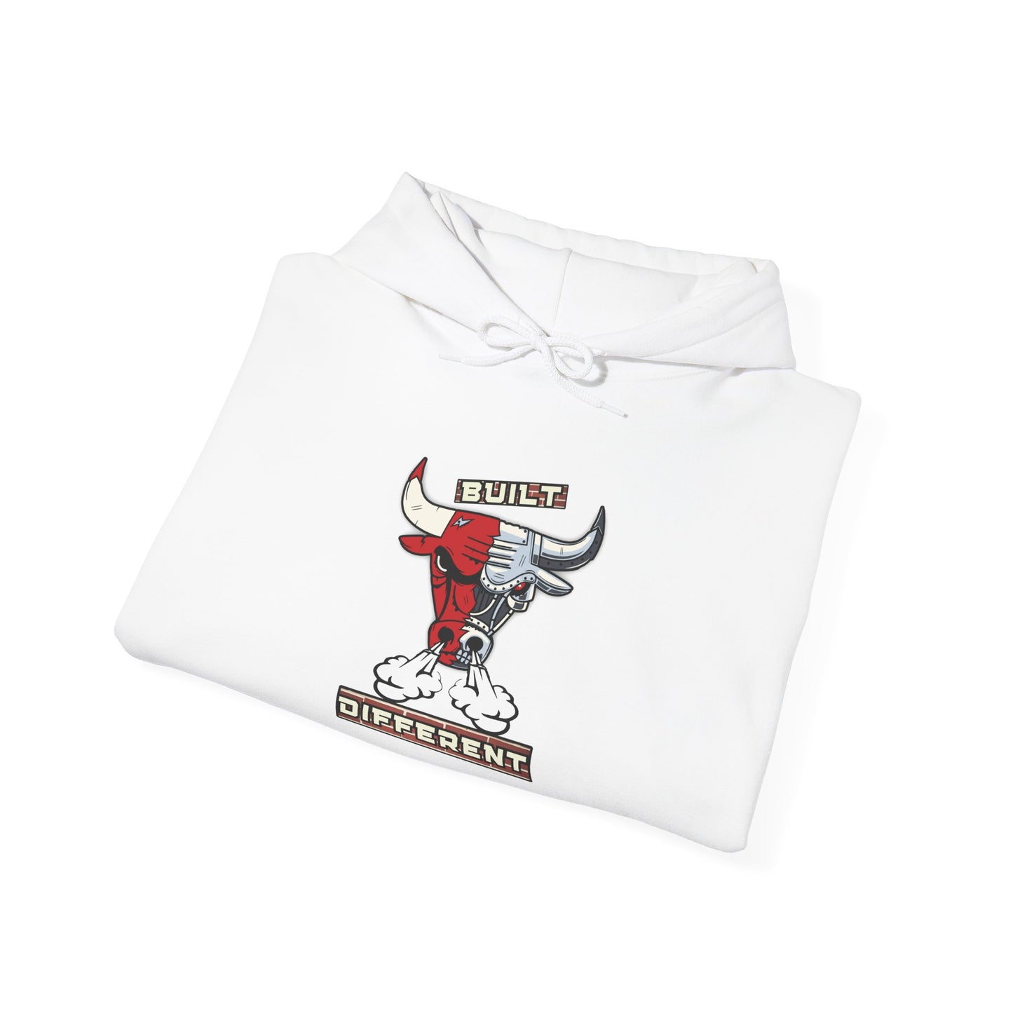 Retro 4 Brick by Brick-Built Different Hoodie