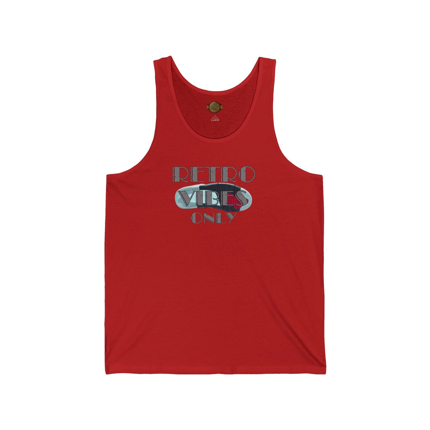 Retro 4 White Cement Retro Vibes Only Tank