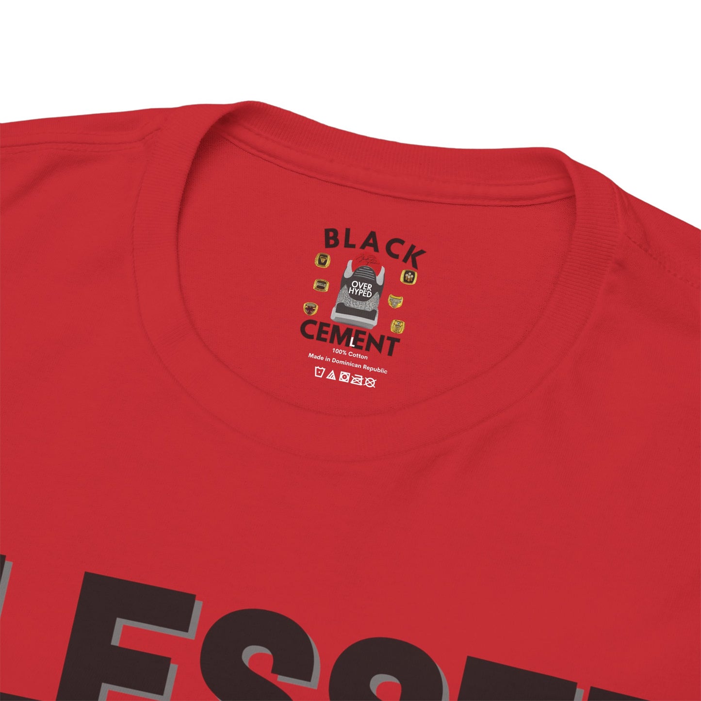 Retro 3 Black Cement/ White Cement  Blessed Shirt
