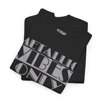 Retro 5 Black Metallic "Metallic Vibes Only" Shirt