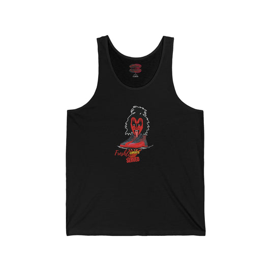 Retro 12 Flu Game Freshly Served  Tank by Over-Hyped
